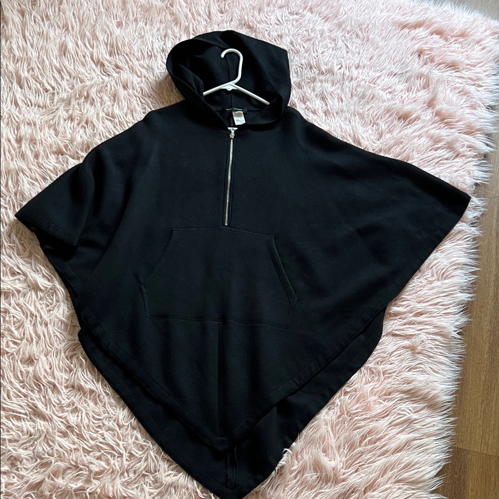 Marc Jacobs Charcoal Knit Poncho